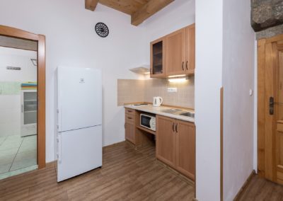 Jizerské hory ubytování penzion Solaris - apartmán č.2 kuchyně