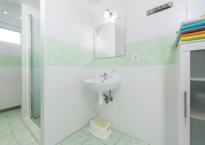 Jizerské hory ubytování penzion Solaris - apartmán č.2 koupelna